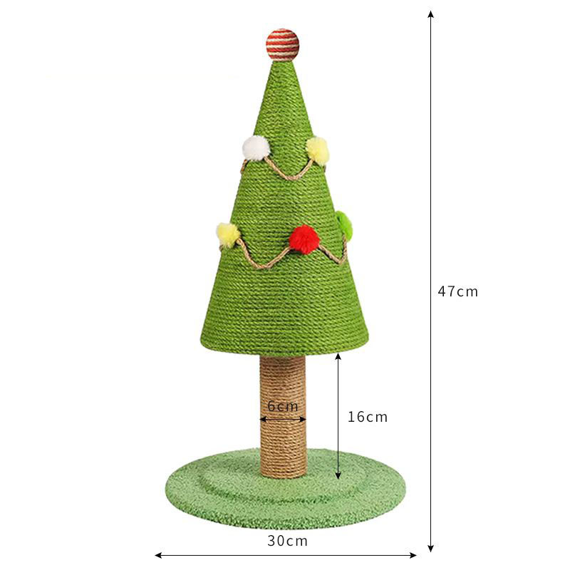 Rastrexo de gatos da árbore de Nadal